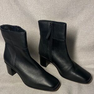 Patina Leather Ankle Boots – Size 8.5 (New